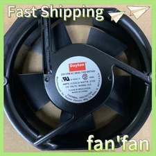 1X NEW DAYTON 4WT42A AC AXIAL FAN OBLONG 5-7/8" W 6-3/4" H 115V 239CFM