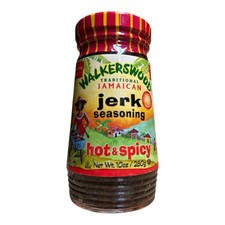Walkerswood Traditional Jamaican Jerk Seasoning Hot Spicy 10 oz Jar