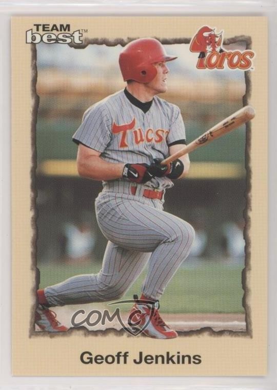 1998 Team Best/Best Geoff Jenkins #18 11pj