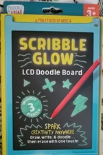 Chuckle & Roar Scribble Glow LCD Sketch Pad 3 pack 
