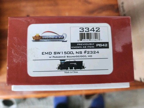 Broadway Limited Emd sw1500 ns Norfolk Souther Switcher 2324 sound dcc