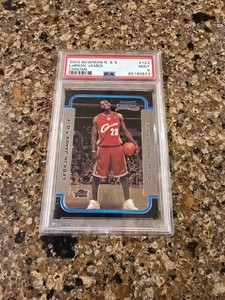 その他 2003 Bowman Lebron James RC #123 NBA 2003-04 Bowman R & S #123 LeBron James RC Rookie PSA 8 NM-MT
