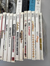 Nintendo Wii Console 32 Game Lot Huge Collection!