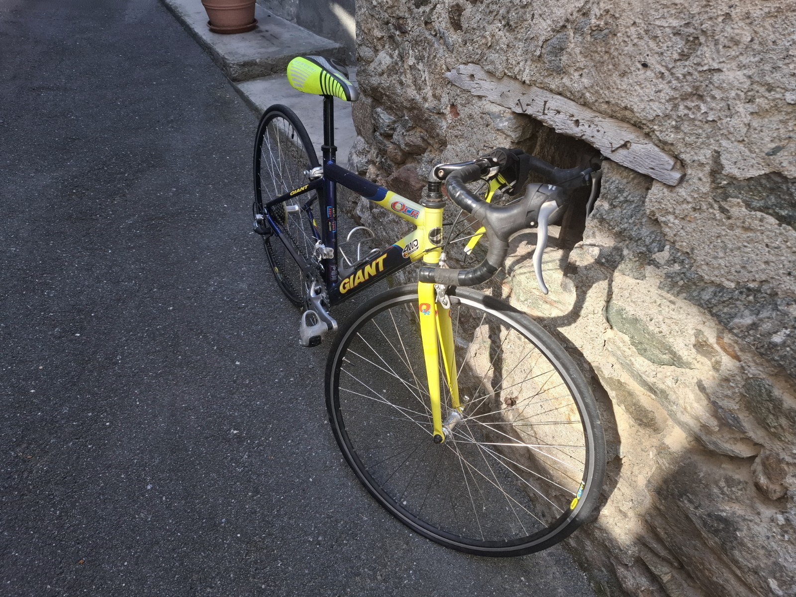Bici da corsa Giant usata