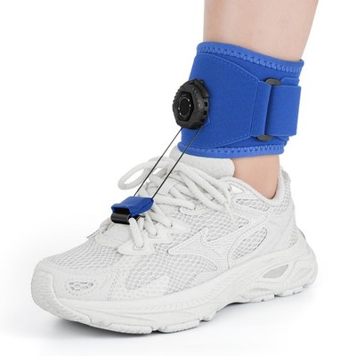 AFO Foot Drop Brace for Walking with Shoes, Upgraded Knob & Steel Wire, Longe...