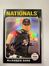 2024 heritage MACKENZIE GORE black chrome /75