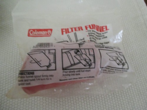 Coleman Filter Funnel for Liquid Fuel Lanterns & Stoves #5103-7006