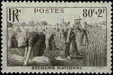 FRANCE 1940 MOISSON YT n° 466 Neuf ★★ luxe / MNH (A)