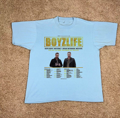 Boyzlife 2026 UK tour T Shirt Full Size S-5XL | eBay UK