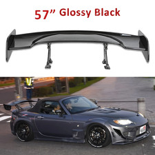 For Mazda Mx-5 Mx5 Miata Nc Glossy Black 57 Rear Spoiler Wing Truck Gt-style