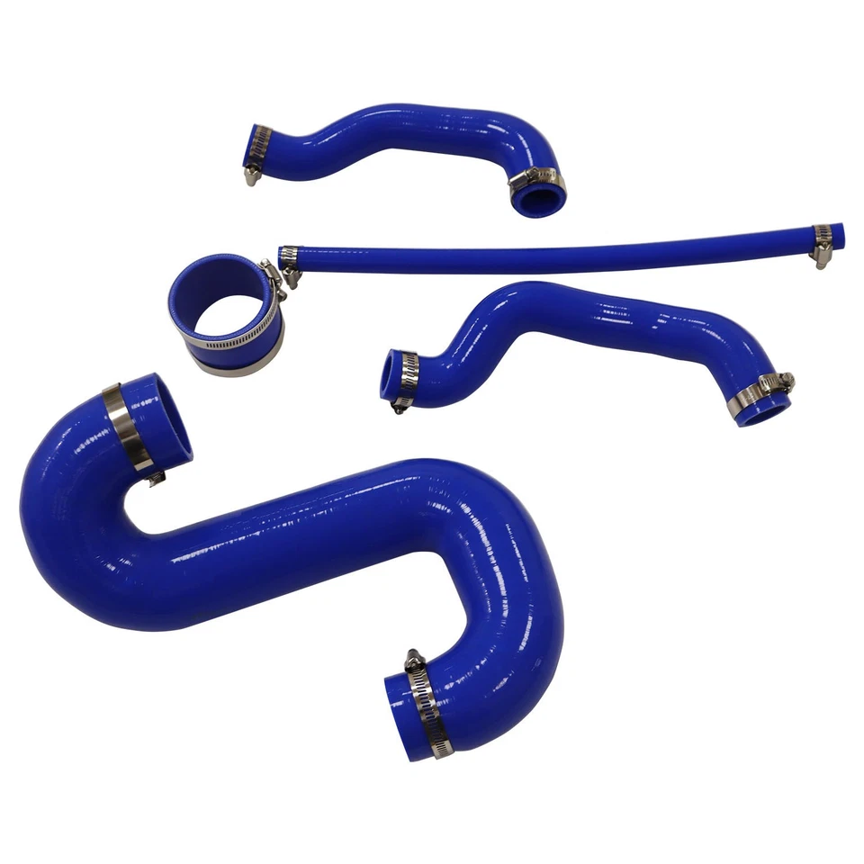 Mangueras de montaje superior intercooler de silicona para 02-07 2005 Subaru Impreza 2.0 2.5L WRX Foto 3 de 4