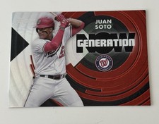 Juan Soto 2022 TOPPS BASEBALL SERIES 1 GENERATION NOW #GN-3 Washington Nationals