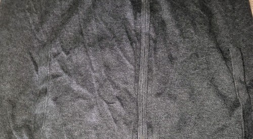 Banana Republic Full Zip Supima Cotton Sweater Hoodie Charcoal Grey Grey Large - Picture 7 of 9