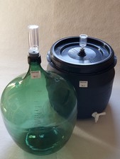 Glasballon Weinballon Gärballon Ballonflasche 25 L Maischefass 31L Weinset Nr. 2