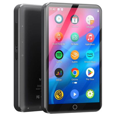 Bluetooth Wlan MP3 Player 4 Zoll Touchscreen Hi-Fi Radio Recorder Full HD 16GB