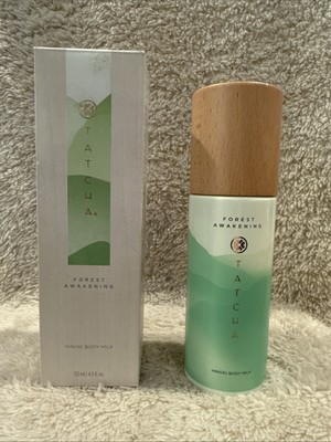 TATCHA Forest Awakening Hinoki Body Milk 4.5 oz 132 mL Milky Lotion NIB