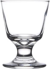 Libbey 3746 5.5 Oz Footed Rocks Glass, SET of 6 W/Hhs Party Picks