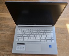 HP Laptop 14-DQ0760DX 14" Intel N4120 8GB 128GB Silver Win 11 Home