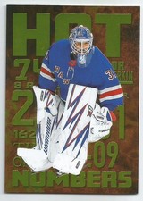 2025-26 Flair Igor Shesterkin Case Hit - HOT NUMBERS #HN-3 Rangers SSP