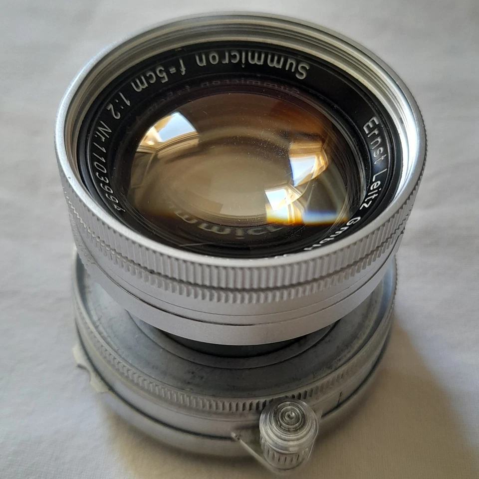 Early Leica Summicron 50mm f/2  Collapsible (50 mm f2 ltm l39) - Photo 4/4