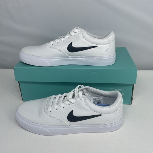 Talla 8.5 Mujer/Talla 7 Hombre- Nike Charge SLR TXT SB Blanco - Imagen 5 de 7