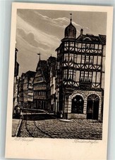 38098384 - 3500 Kassel Bruederstrasse nach Steinzeichnung von Fennel Kassel