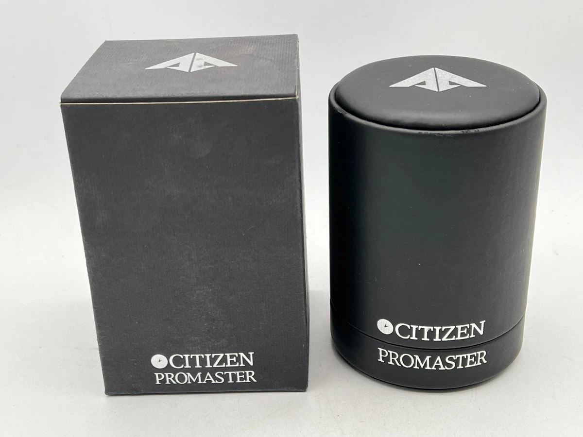Silver Citizen Promaster Diver "Scuba Tank" Container In Box (No Watch - Foto 2