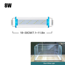 18-75CM Super Slim Leds Aquarium Lighting Aquatic Plant Light Extensible Waterpr