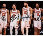 Jalen Brunson OG Anunoby Karl Anthony Towns Bridges Signed Photo Autograph Print