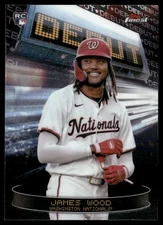 2025 Finest #D-1 James Wood Debut