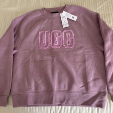 UGG Women's Logo Crewneck In Color Shad - New with all original Tags Sz L