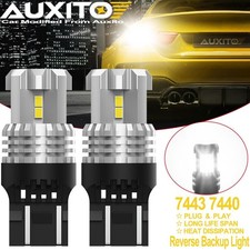 Auxito 7443 7440 T20 Led White Reverse Light Daytime Running Light Backup Bulb