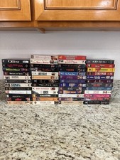 Lot Of 50 VHS Tapes  1980&rsquo;s 90&rsquo;s Various Titles Action Comedy Horror