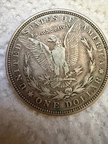 1921 Morgan Silver Dollar San Francisco Circulated $1 Coin 0.9 Fine Silver