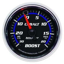 Autometer 6107 Cobalt Mechanical Boostvacuum Gauge 2-116 Inch Autometer 6107 Cobalt Mechanical Boostvacuum Gauge 2-116 Inch