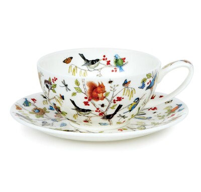 Dunoon Secret Wood Teetasse mit Untertasse 0,25 l