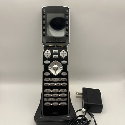 URC MX-980 Programmable Universal Remote w/ Charging Dock & Battery Tested