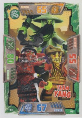 LEGO Ninjago SERIE 2 Sammelkarten - 88 - Team Yang - Schurken Karte
