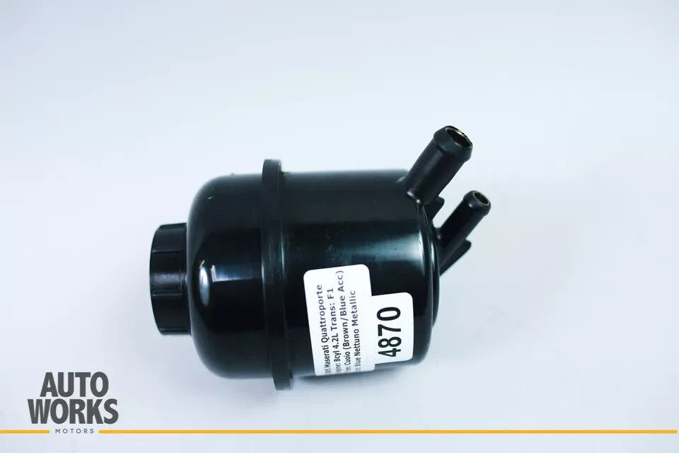 04-08 Maserati Quattroporte M139 Power Steering Pump Oil Reservoir Tank OEM