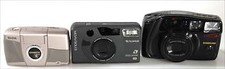 MISCELLANEOUS POINT AND SHOOT CAMERAS SET OF 3 FOR PART