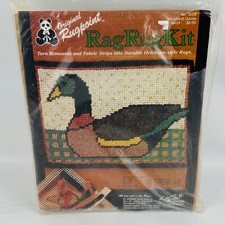 Rugpoint 3008 Woodland Goose Rag Rug Kit 18x24 Suzanne McNeill Design Originals