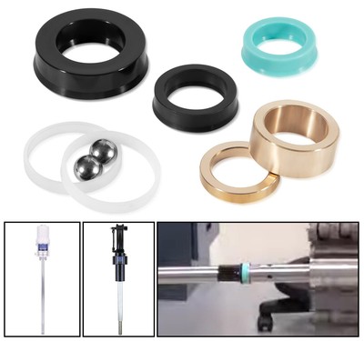 241623 Pump Repair Kit Fit Graco Fireball 300 (50:1), Dynastar 10:1 Grease Pumps