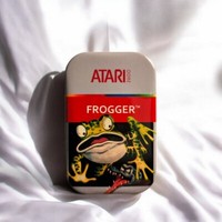 Atari 2600 Frogger | KüHlschrankmagnet | Neu | Cover Motiv