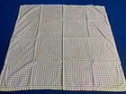 Vintage Retro Square Tablecloth 80x80cm Purple Lilac Check Shabby Kitchen