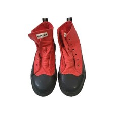 Hunter For Target Dipped Canvas Highhtop Sneakers Size 5