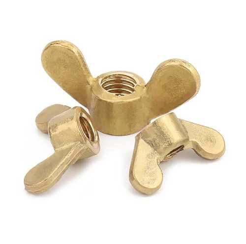 Tuercas de mariposa de latón para pulgar para pernos y tornillos M3 M4 M5 M6 M8 M10 M12 - Imagen 5 de 13