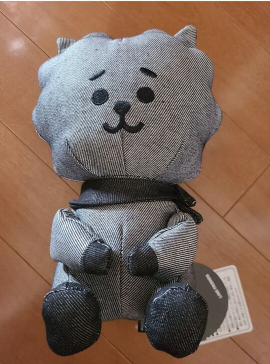 防弾少年団(BTS) - RJ デニムぬいぐるみ FC限定 BTS BT21 RJ Denim Plush Doll Japan officail Fan Club Shop