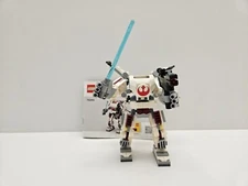 LEGO set #75390 Luke Skywalker X-wing mech Star Wars build & inst no figure