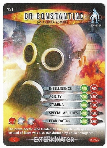 Doctor Who Battles in Time: Exterminator Common Cards - Picture 150 of 283
