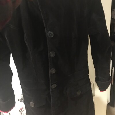 Tommy Hilfiger women's size M coat peacoat Stars Stripes VTG